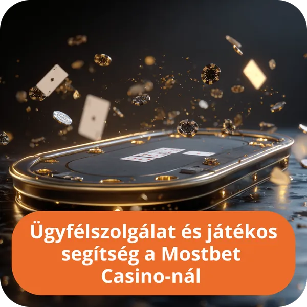 Ügyfélszolgálat és játékossegítség a Mostbet Casino-nál